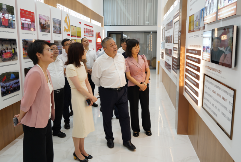 张文彤副主席来长调研市级组织建设
