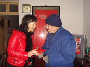 市委会开展2012年春节走访慰问活动