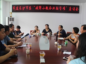 民建长沙市委召开“破解小微企业融资难”座谈会