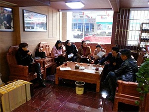 民建长沙市委领导莅临法兰典调研指导工作