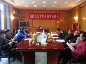市委会召开老领导座谈会