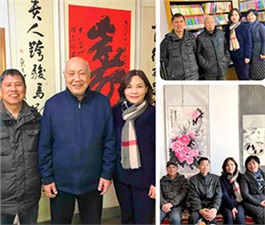  与老会员共度新春佳节——岳麓区二支部春节拜访老会员