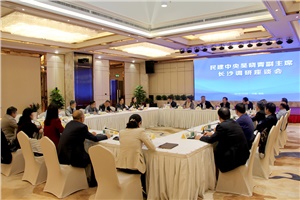 民建中央副主席吴晓青调研长沙民建工作