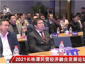 2021长株潭民营经济融合发展论坛举行