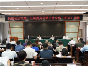 民建长沙市第十五届委员会第七次全体（扩大）会议召开