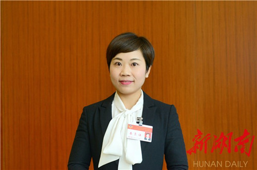 《新湖南》专访我会望城区支部主委梁茜：立足本职，更关注民生