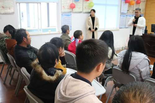 开福区工委元宵开展“同心助残”志愿服务活动